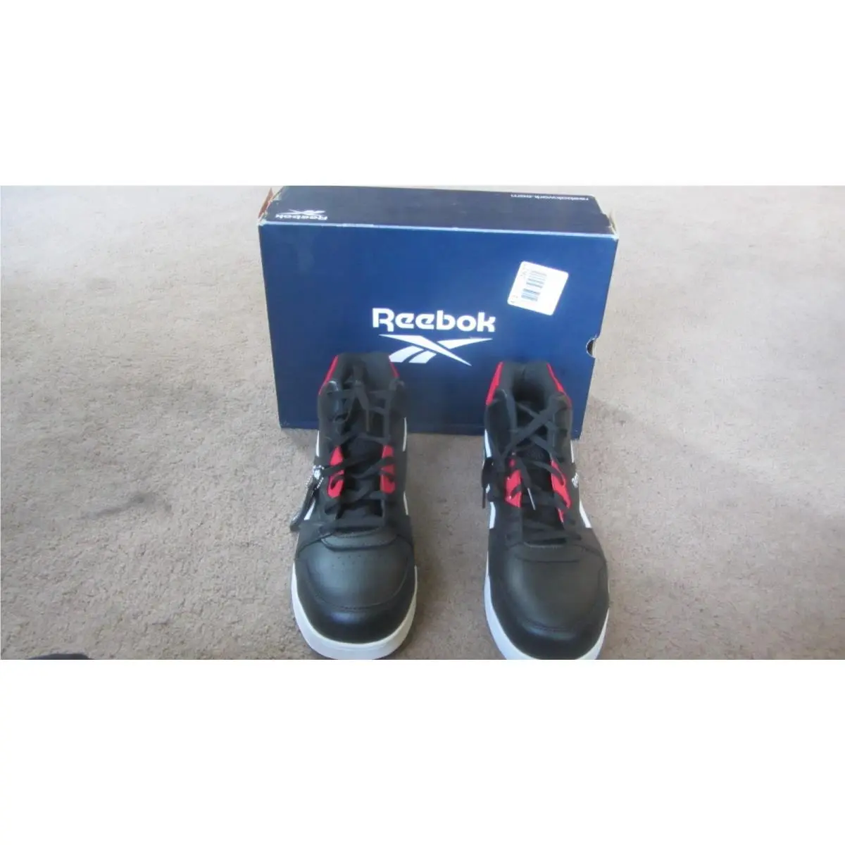 Reebok Composite Toe Classic BB4500 Work Black/red Size11 W