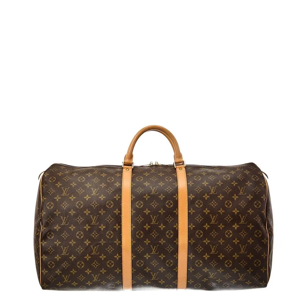 Brown Monogram Keepall Pre-loved Women`s by Louis Vuitton