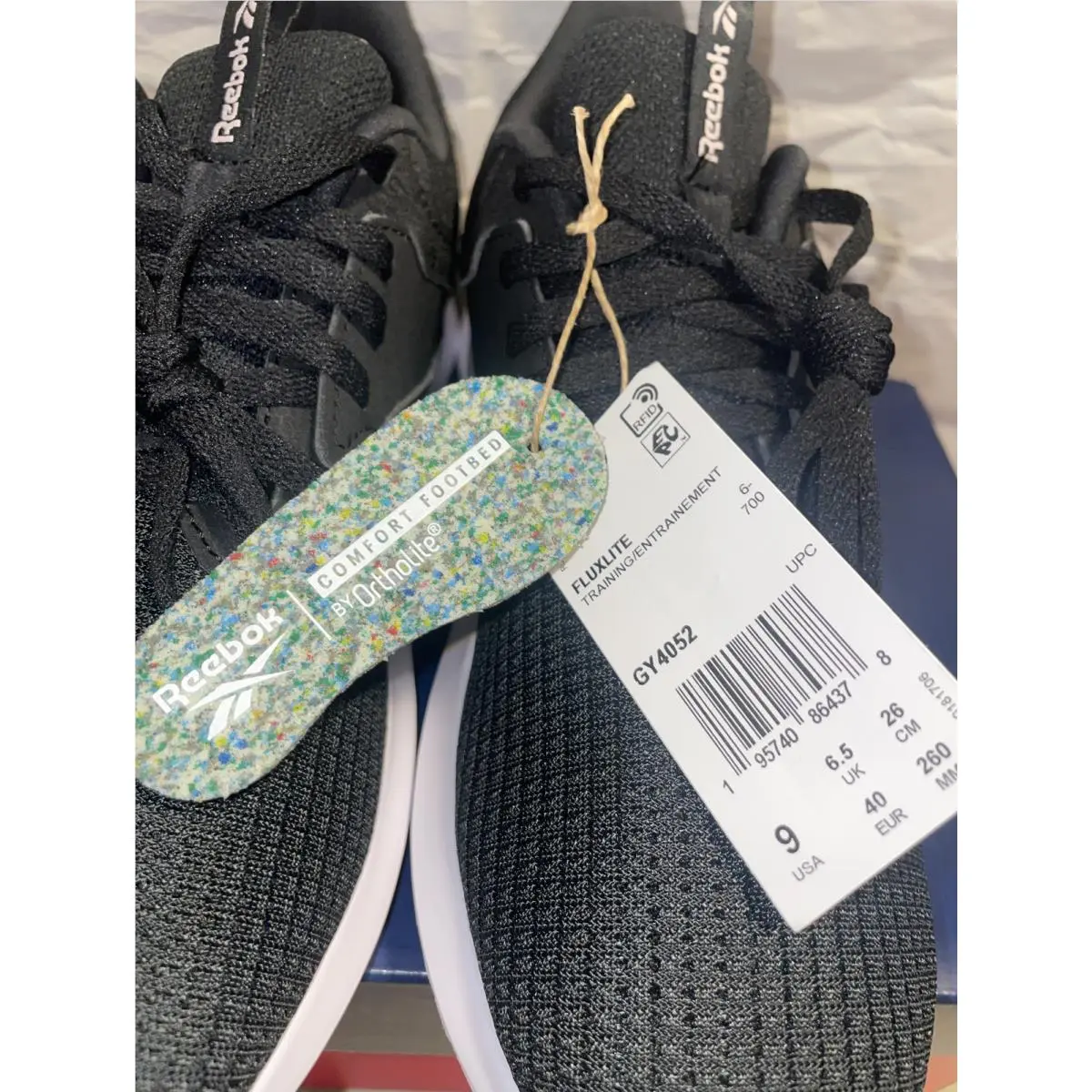 Reebok shoes - Fluxlite GY4052 - Fluxlite - Black (UPC: 0195740864378) 1