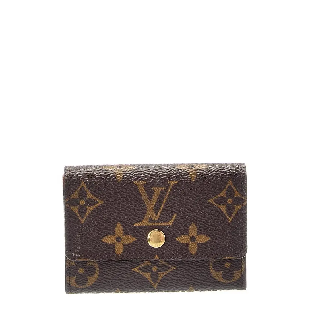 Porte-monnaie Plat Canvas Coin Purse by Louis Vuitton