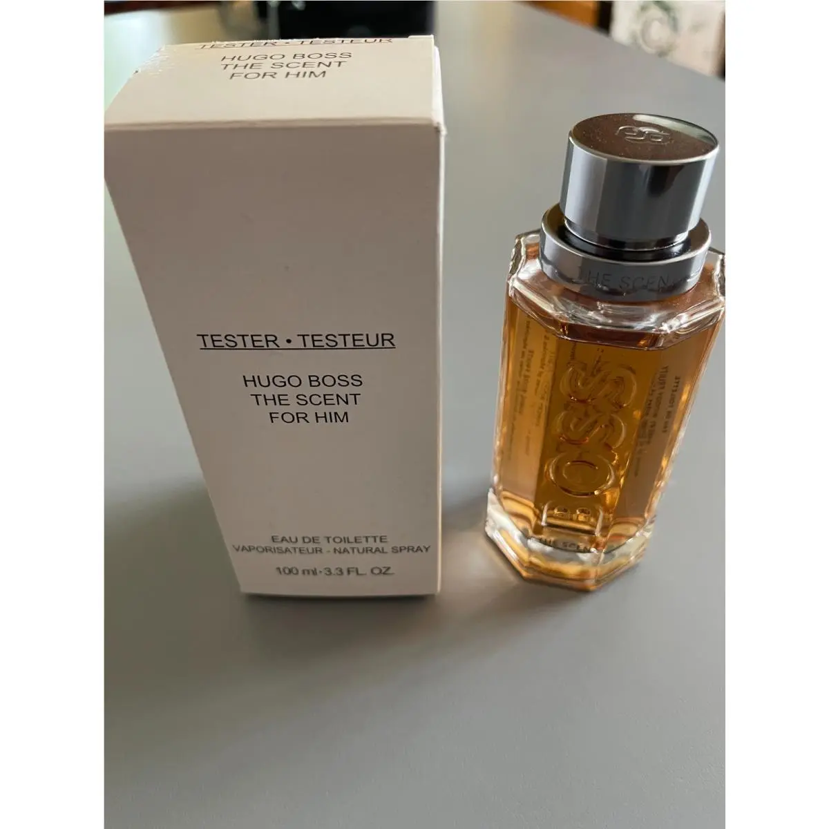 Hugo Boss The Scent For Him 3.4 100ML Edt / Tester Box with Cap
