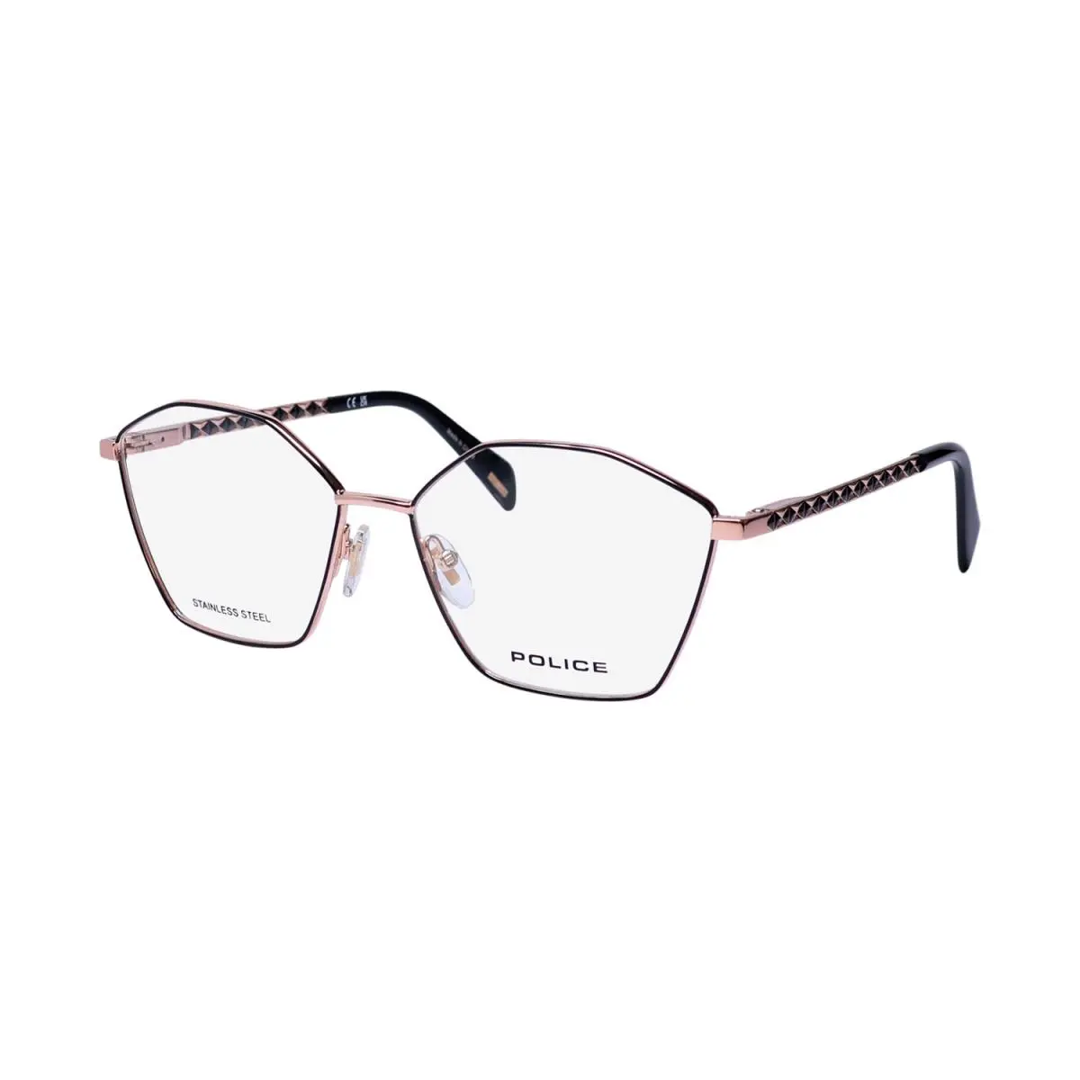 VPLN56 Sphinx 4 Eyeglass Frame/glasses Stainless Steel Durable Metal Hot Copper Gold / Black by Police
