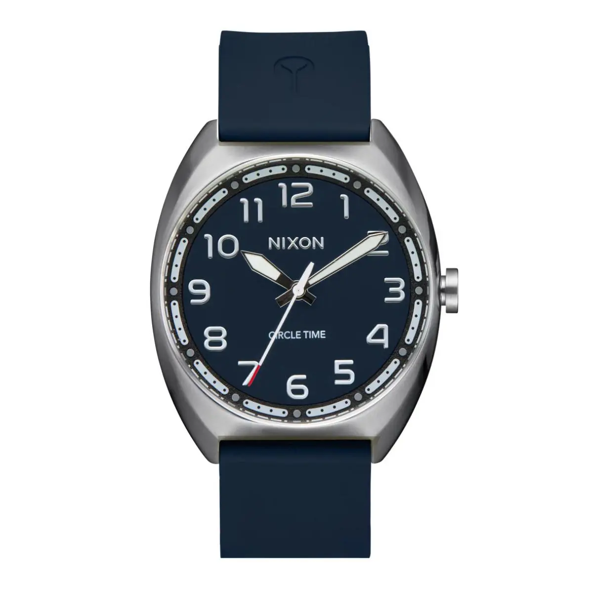 Mullet A1365-5141-00 Men`s Teal Silicone Band Analog Dial Wristwatch WAZZ8 by Nixon