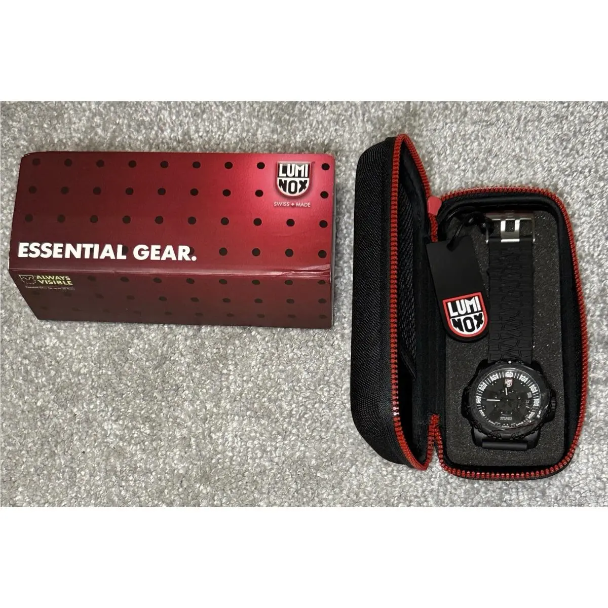 2013  Nitto XD Series Black Star Date Carbon Rubber Men Needs Battery by Luminox