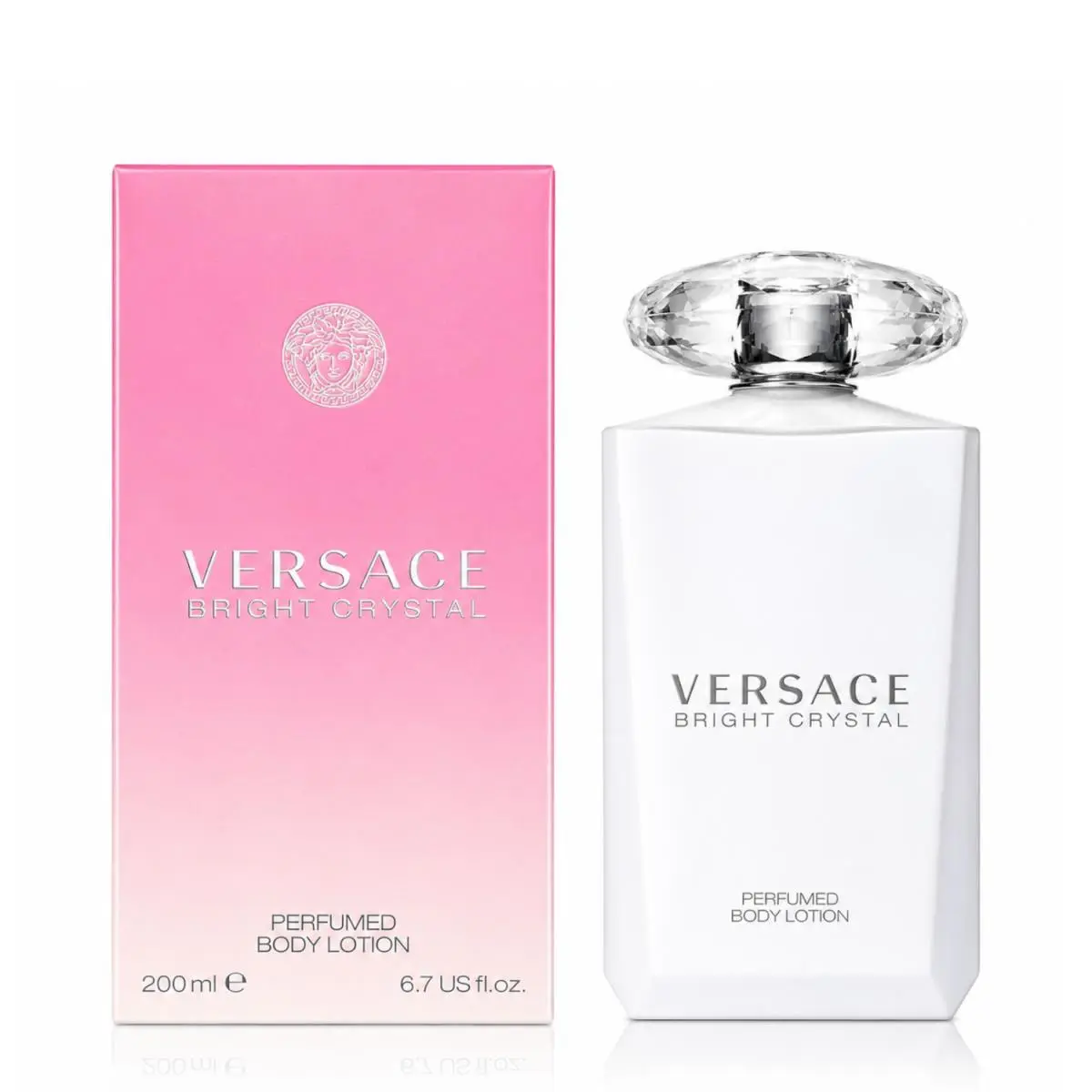 NP Versace Bright Crystal Women Body Lotion Moisturizing Floral 6.7 FL OZ/200 ML