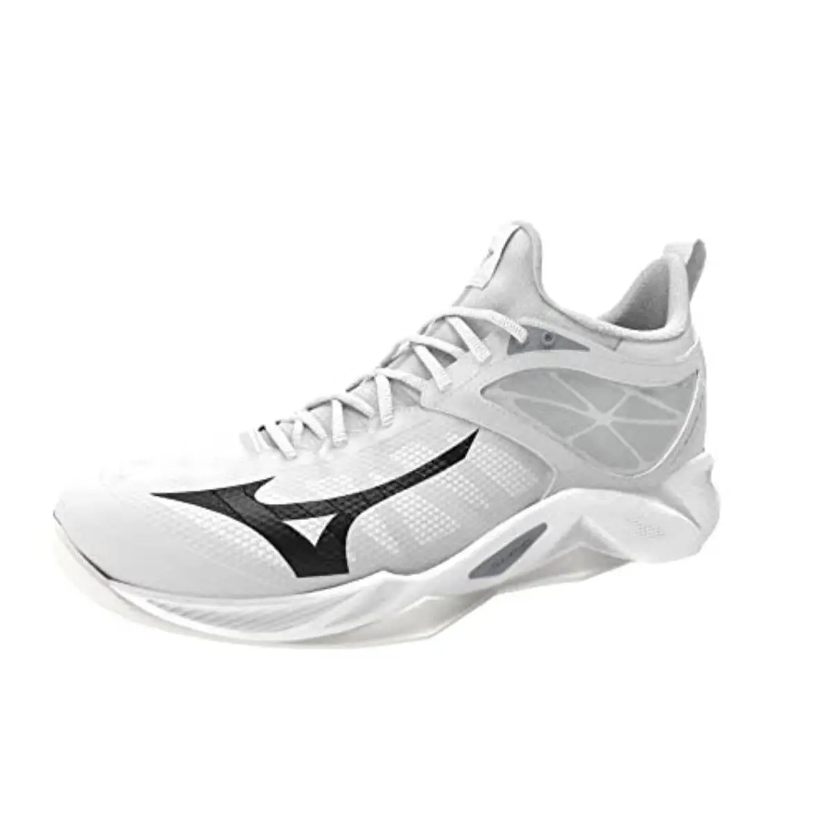 Mizuno Wave Dimension V1GC224009 Sneakers Womens 9 White Volleyball Shoes MEW863