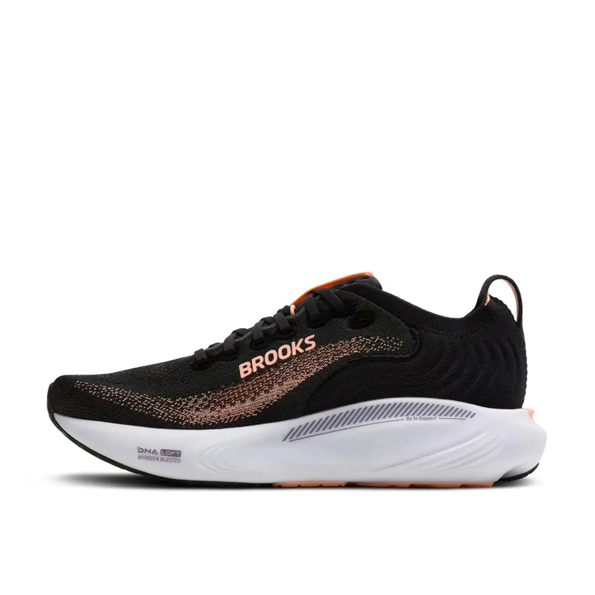 Brooks shoes - Black/Orange 7