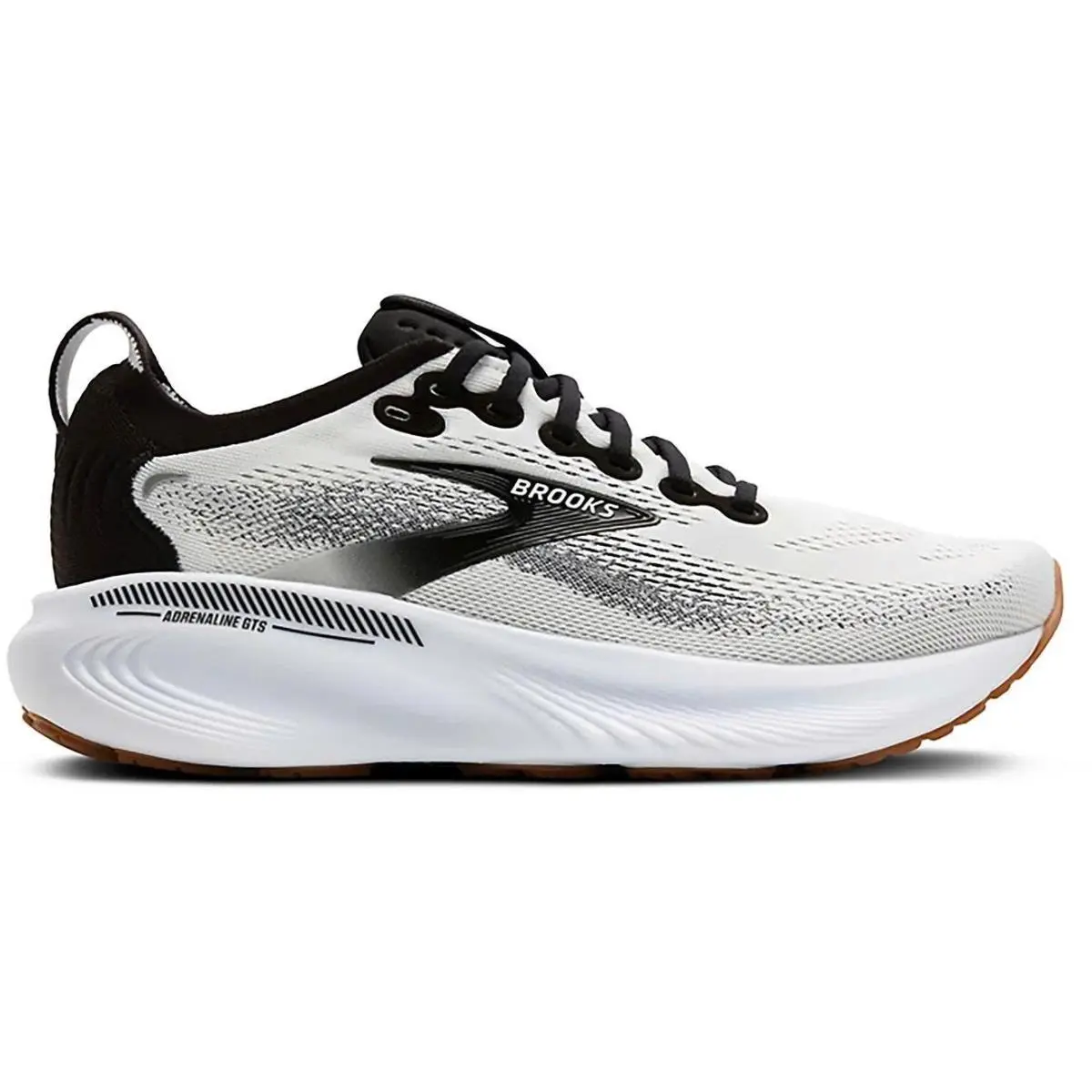 Brooks Women`s Adrenaline Gts 25 Running Shoes White / Black