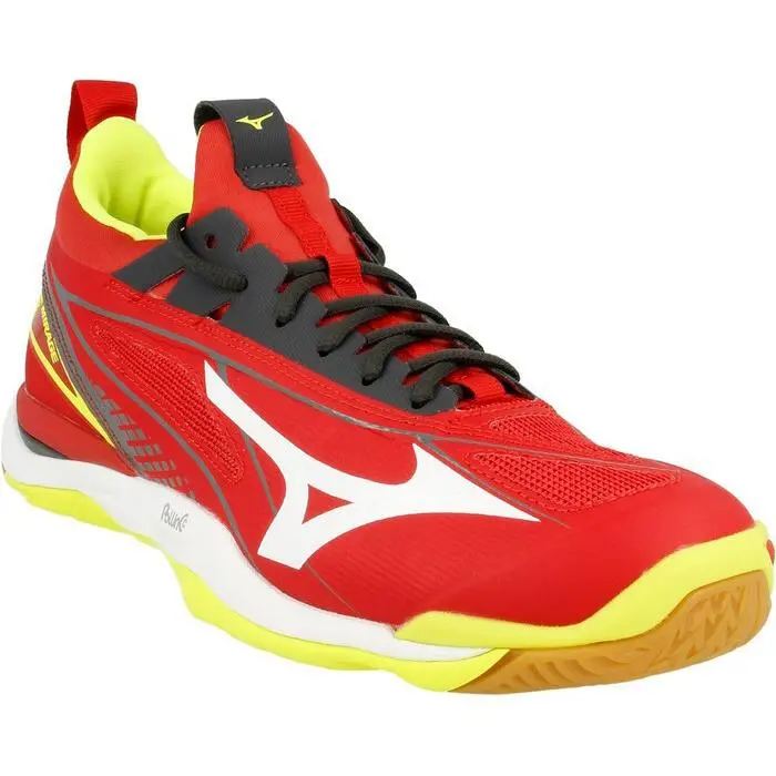 Mizuno shoes - Wave Mirage 2 - Wave Mirage - Red/White/Yellow (UPC: 5054698399866) 0