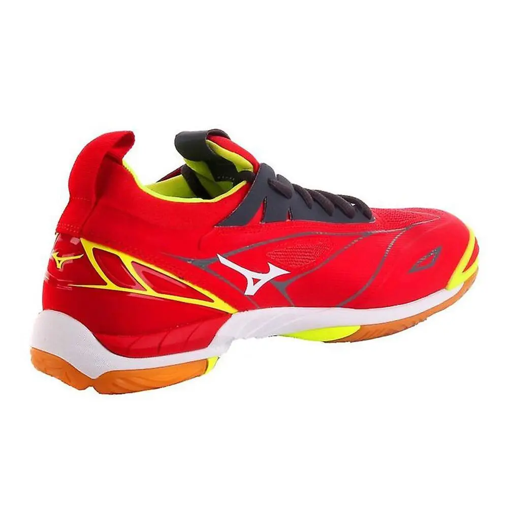 Mizuno shoes - Wave Mirage 2 - Wave Mirage - Red/White/Yellow (UPC: 5054698399866) 3
