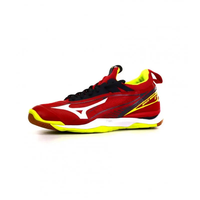 Mizuno shoes - Wave Mirage 2 - Wave Mirage - Red/White/Yellow (UPC: 5054698399866) 5