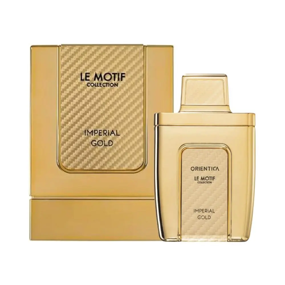 Le Motif Imperial Gold by Orientica For Unisex Edp 2.8 oz