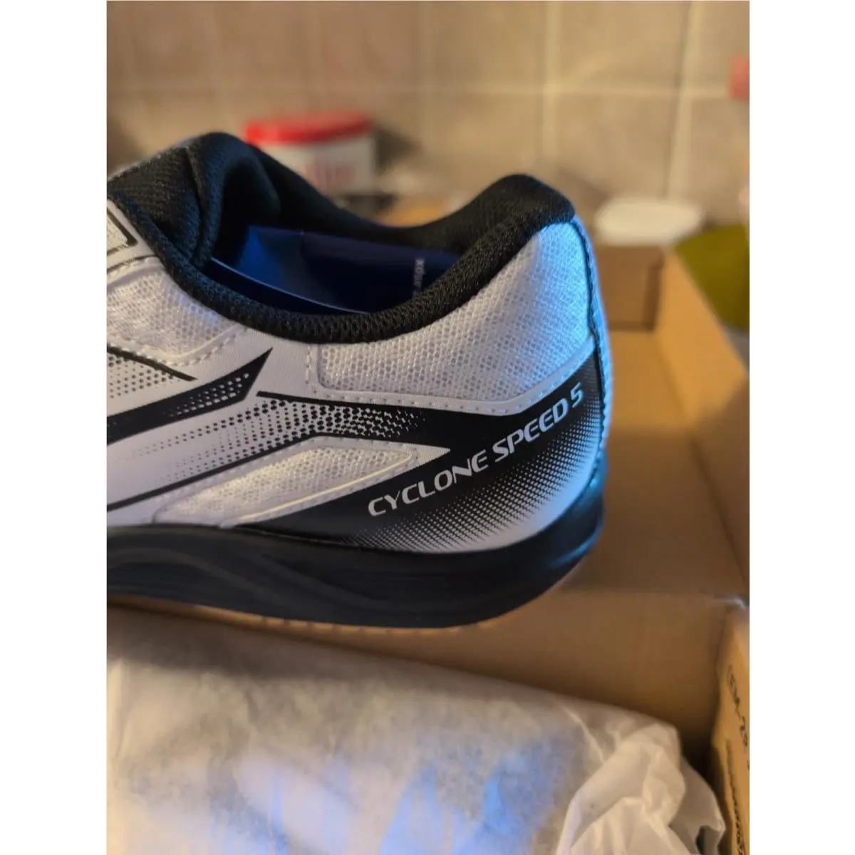 Mizuno shoes - Minuzo Speed 5 - Minuzo Speed - V1GC258161 - White/Black 1
