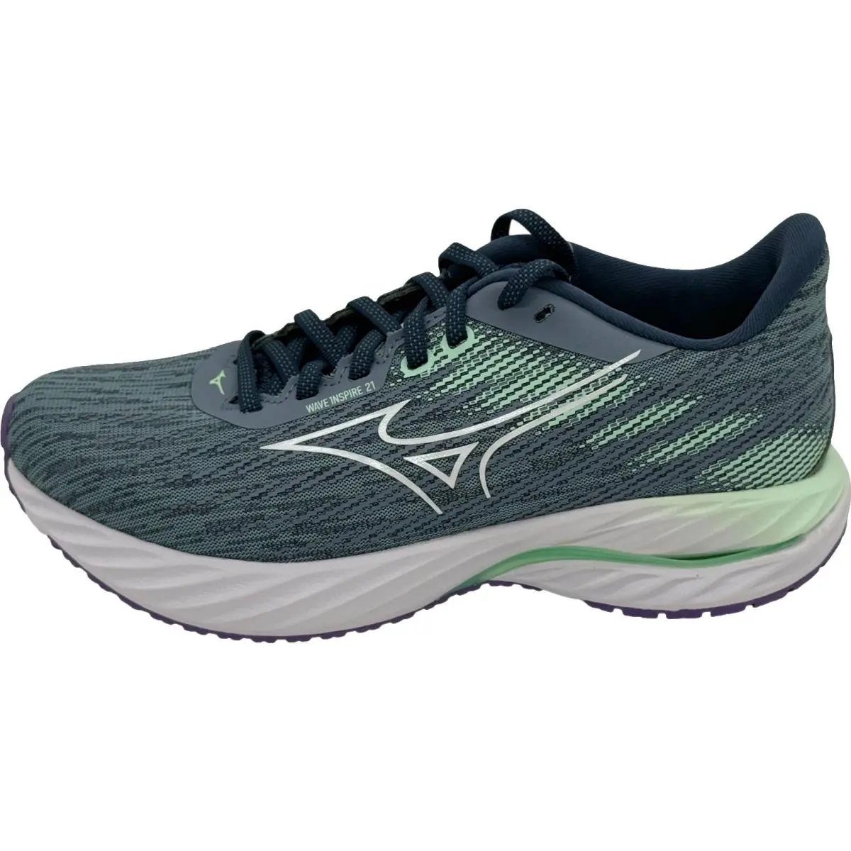 Mizuno Inspire 21 Women`s 8.0 D Wide Tradewinds/white