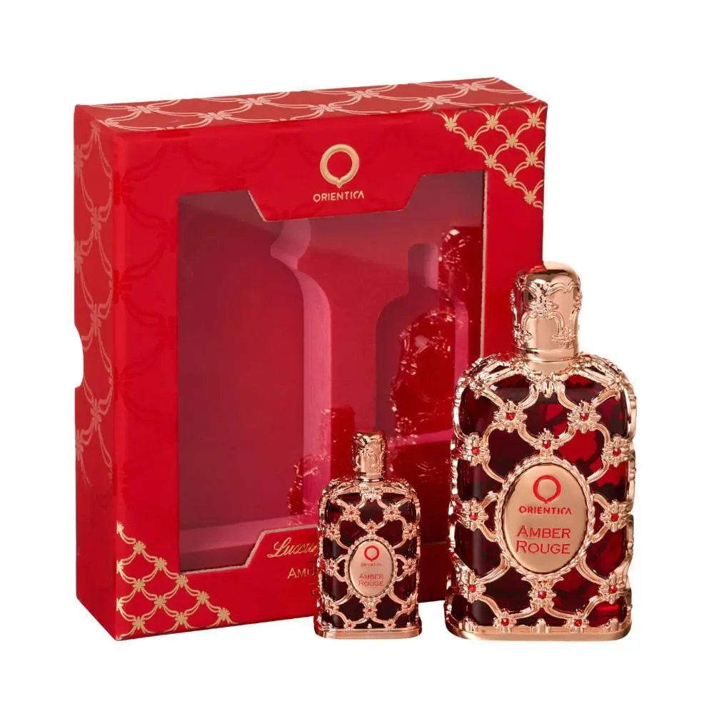 Amber Rouge ica Luxury Collection 2-PC Gift Set For Unisex by Orient