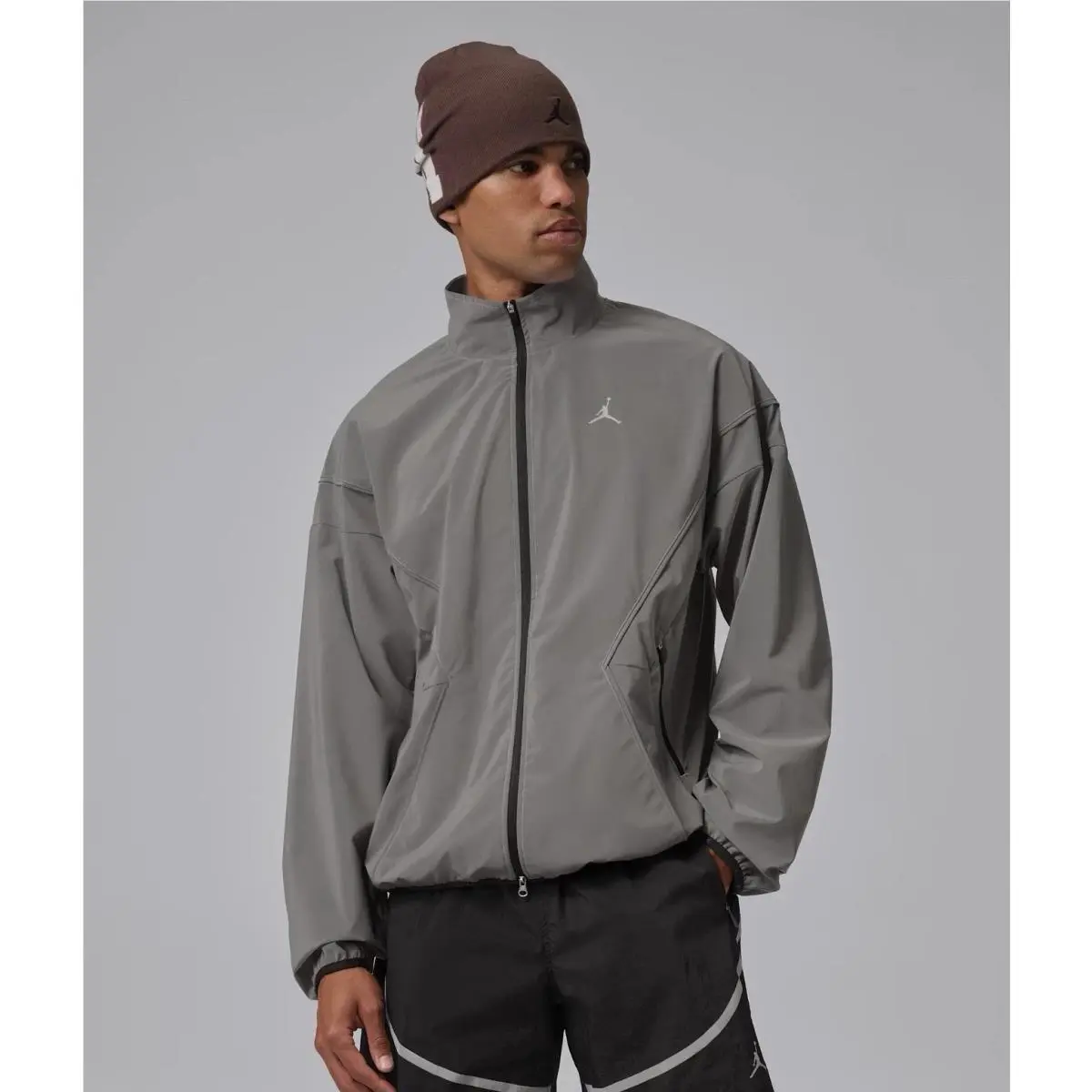 Nike Jordan Brooklyn Hike Mike Reflective Draft Jacket IF1877-095
