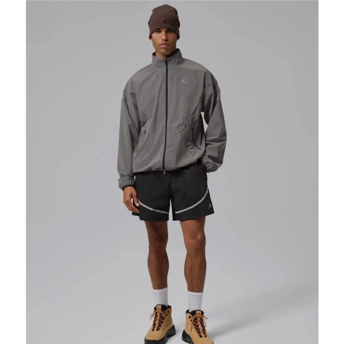 Nike clothing - Windrunner - Windrunner - Gray/ Reflective 7