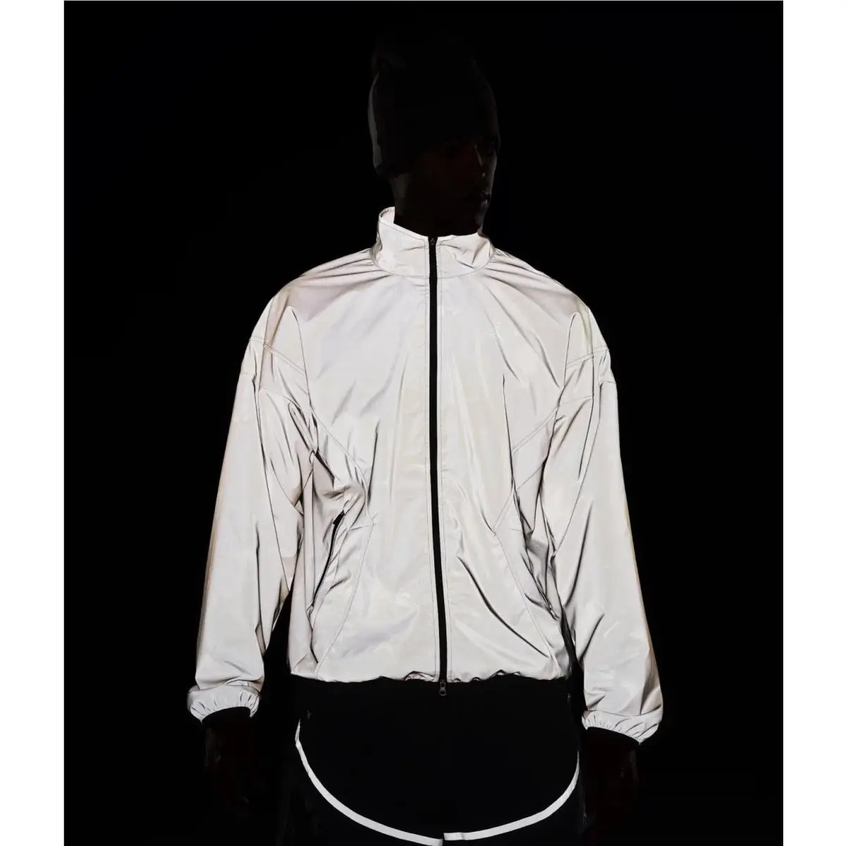 Nike clothing - Windrunner - Windrunner - Gray/ Reflective 5
