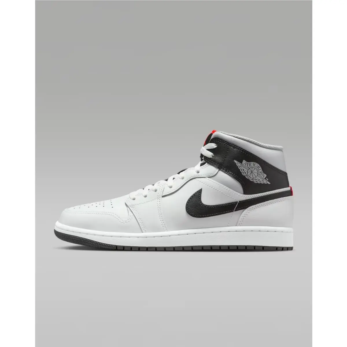 Nike shoes - Air Jordan 1 Mid - Air Mid - DQ8426-109 - Summit White/Neutral Grey/Infrared 23/Black 3
