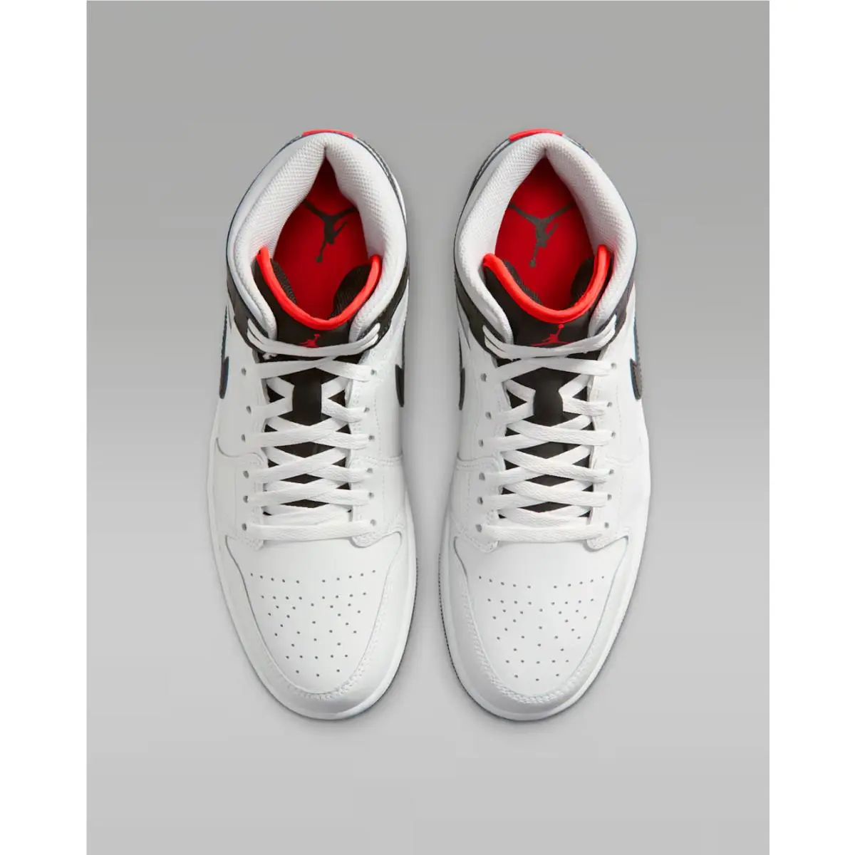 Nike shoes - Air Jordan 1 Mid - Air Mid - DQ8426-109 - Summit White/Neutral Grey/Infrared 23/Black 4