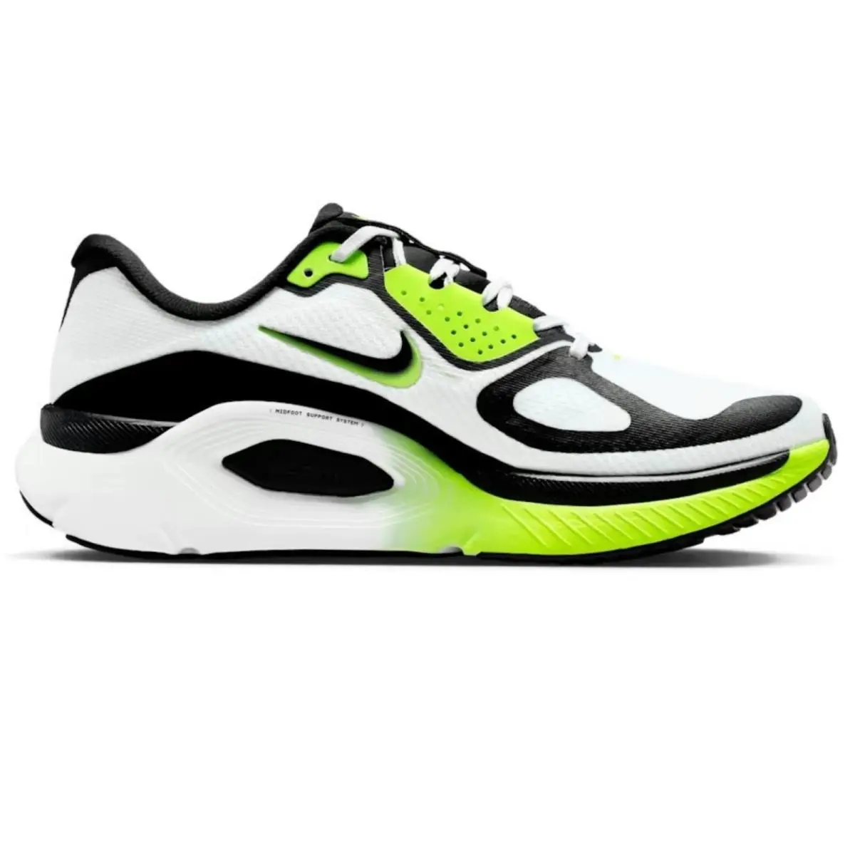 Nike shoes - Nike Structure Plus - Structure Plus - White, Maufacturer: White/Volt/Black 2