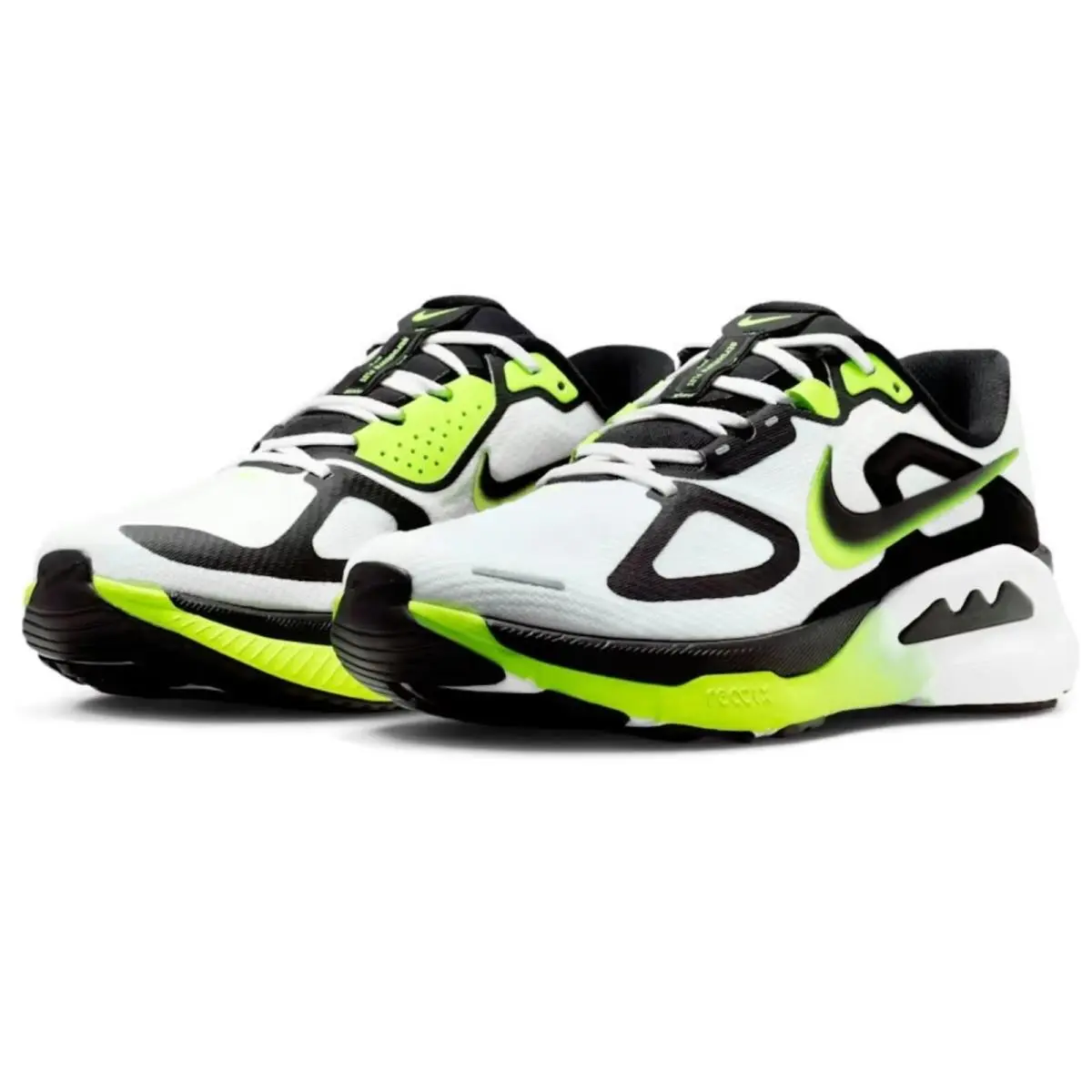 Nike shoes - Nike Structure Plus - Structure Plus - White, Maufacturer: White/Volt/Black 9