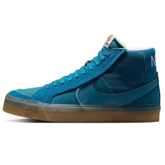 Nike shoes - Nike Zoom Blazer Mid PRM Plus SB - DV5468-300 - Teal Gum / Green Abyss, Manufacturer: Teal Gum / Green Abyss 8