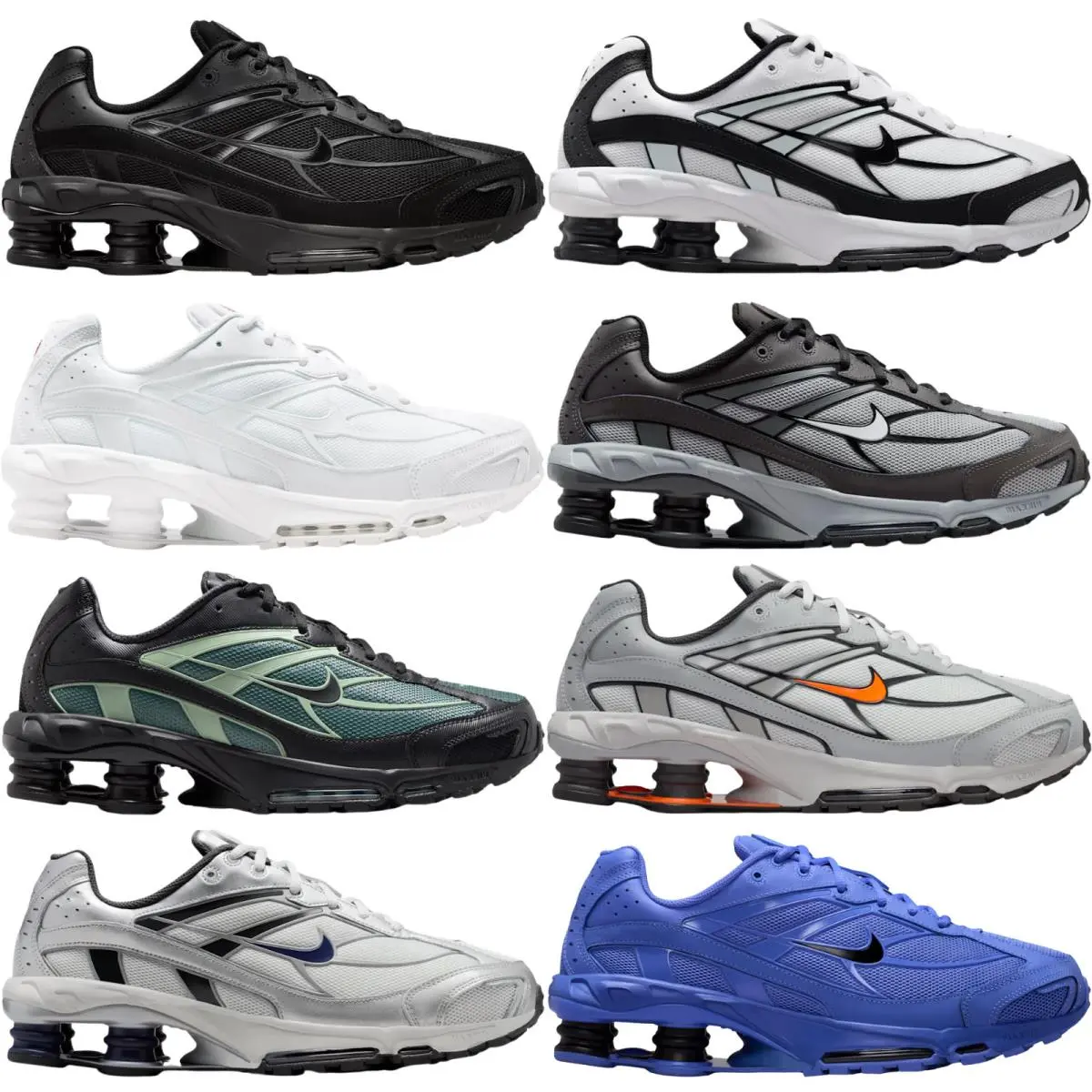 Nike Shox Ride 2 Men Sneaker Shoe Size 7-14 Color Athletic Casual - In Stock