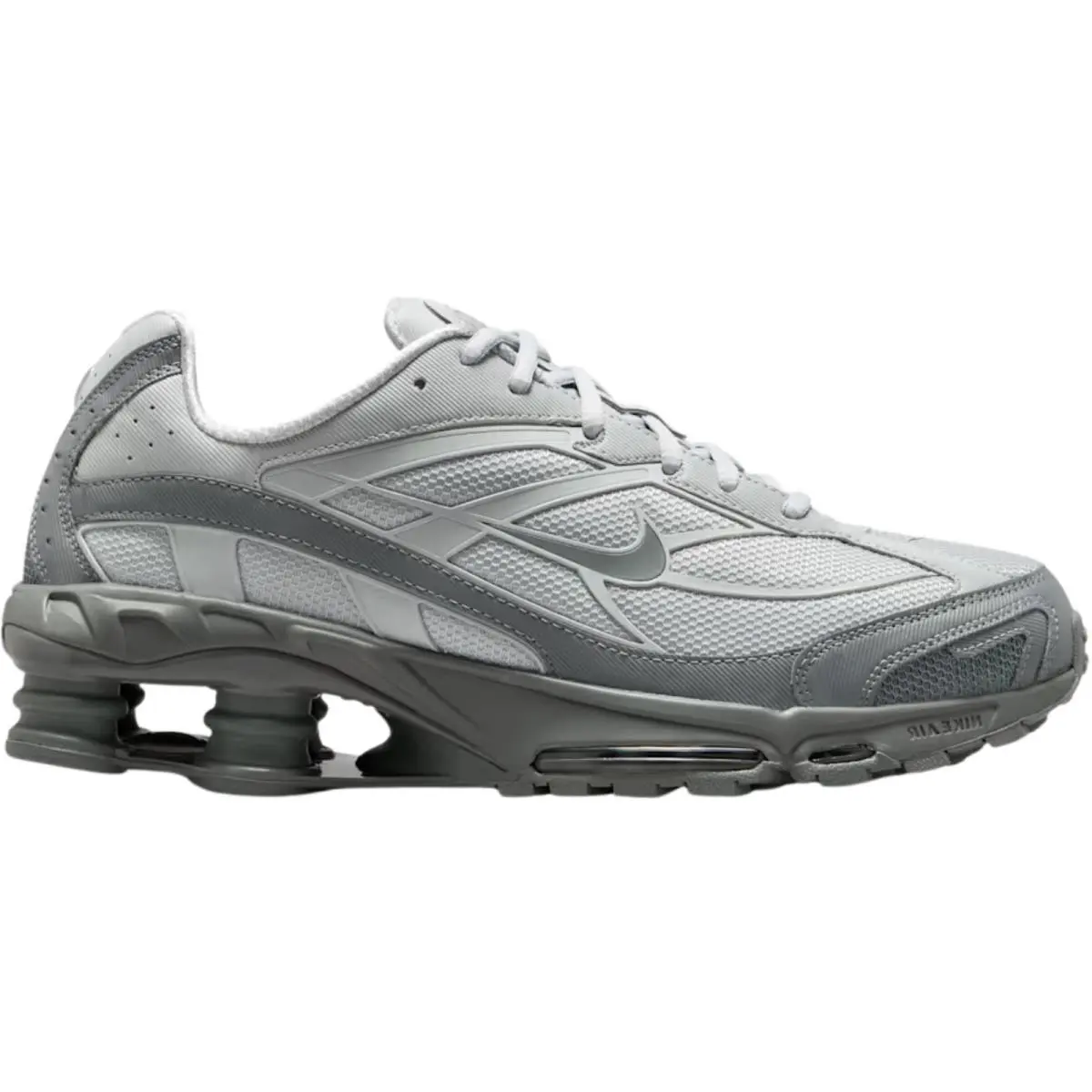 Shox Ride 2 Men Sneaker Shoe Size 7-14 Color Athletic Casual Light Smoke Grey/Smoke Grey/Smoke Grey by Nike