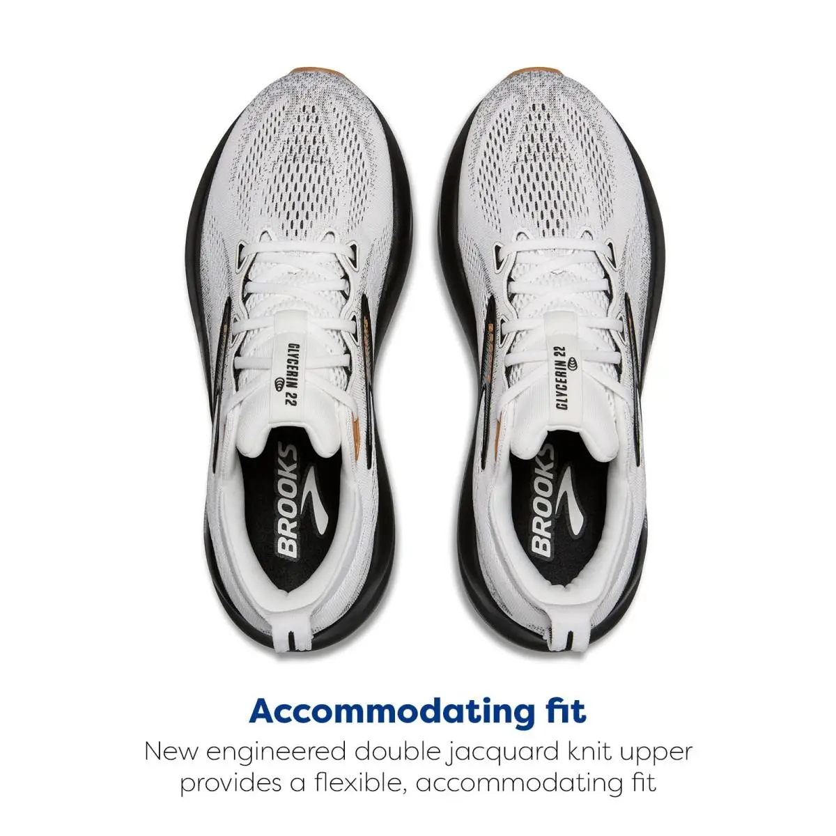 Brooks shoes - 1104452E135090 - 1104452E135090 - White/Grey/Black (UPC: 195394676563) 2