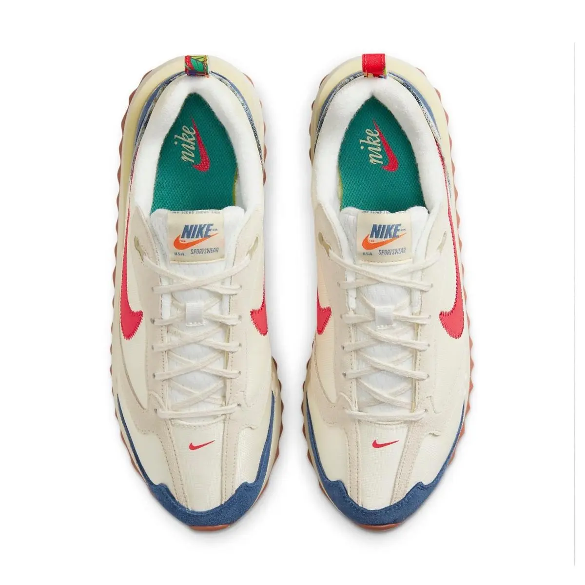 Nike shoes - Nike Air Max Dawn - Air Max Dawn - DV1487-162 - Coconut Milk Track Red 10