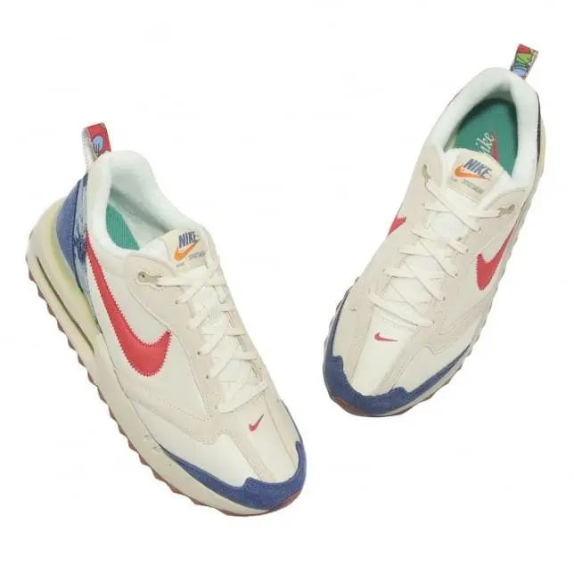 Nike shoes - Nike Air Max Dawn - Air Max Dawn - DV1487-162 - Coconut Milk Track Red 7