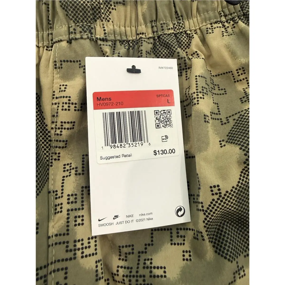 Nike clothing - Nike Tech Dri-FIT Woven Pants - HV0972-210 - Green, Manufacturer: Neutral Olive/Black 15