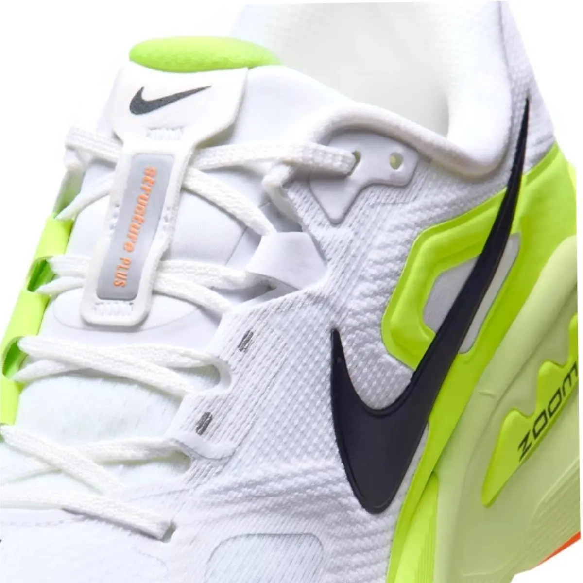 Nike shoes - Nike Structure Plus - Structure Plus - White, Maufacturer: White/Pure Platinum/Volt/Black 1