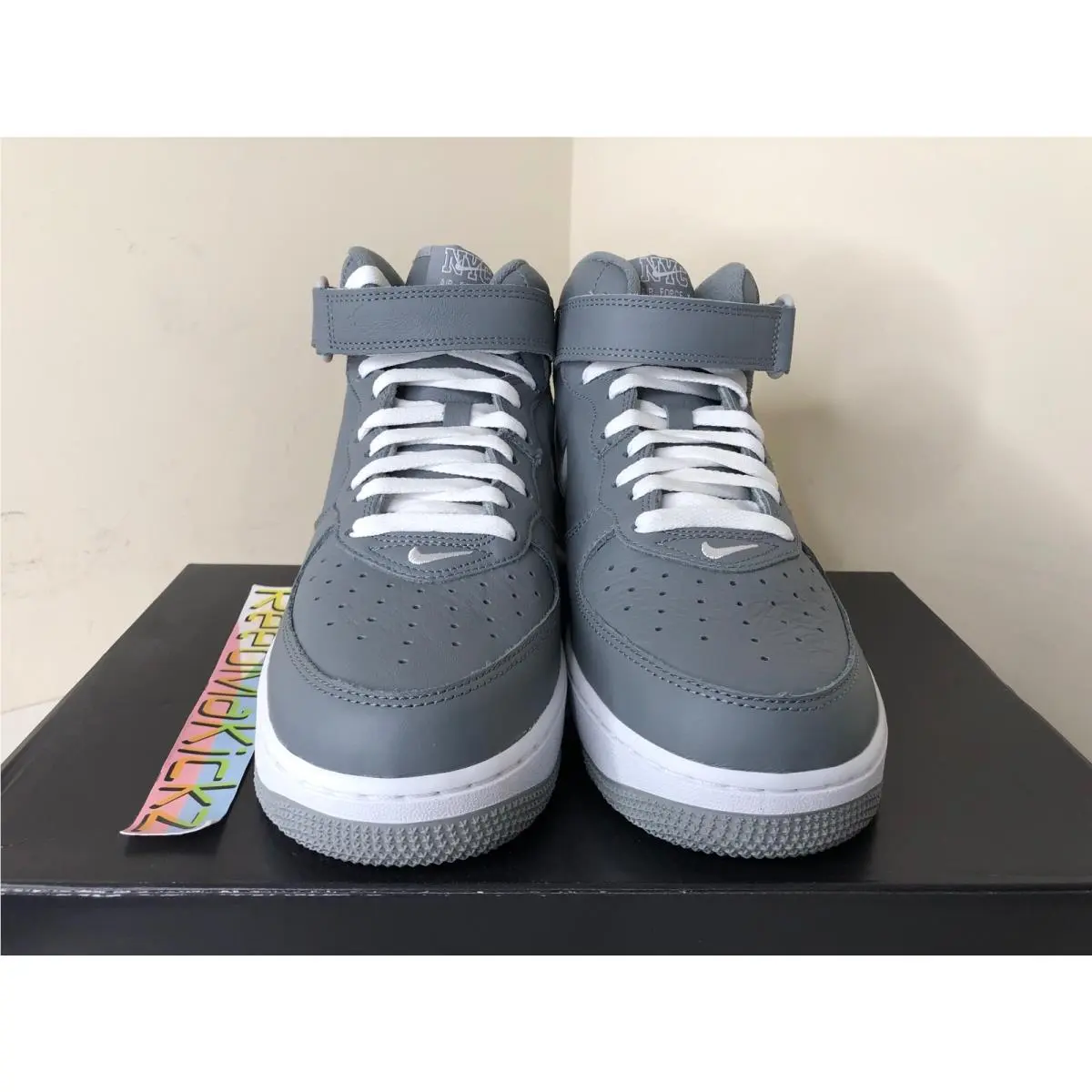 Nike shoes - Nike Air Force 1 MID - DH5622 001 - Grey, Manufacturer: Cool Grey 6