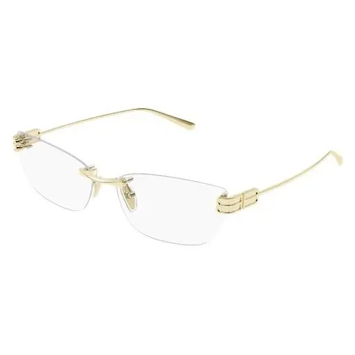 Balenciaga BB 0490O Eyeglasses 004 Gold
