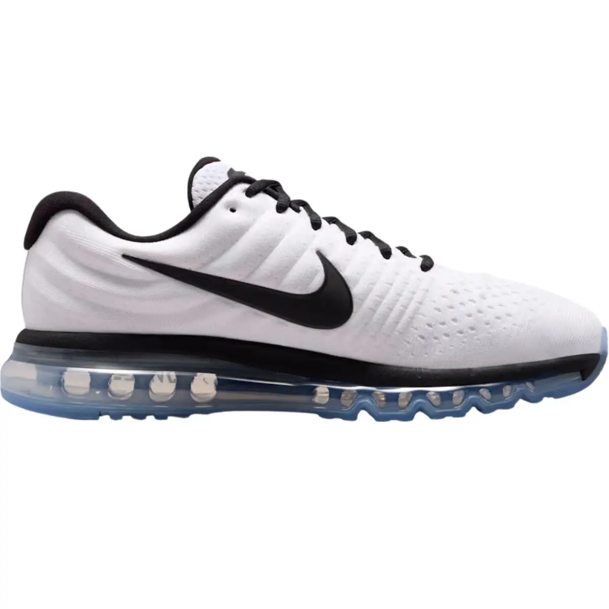 Air Max 2017 Men Sneaker Shoe US Size 7-14 Colors Athletic White/Black by Nike