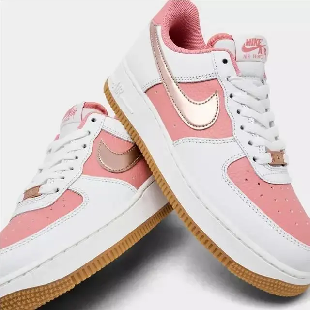 Nike shoes - Nike Air Force 1 - Air Force - IQ0360/685 - Rust Pink/Metallic Red Bronze/Summit White 7