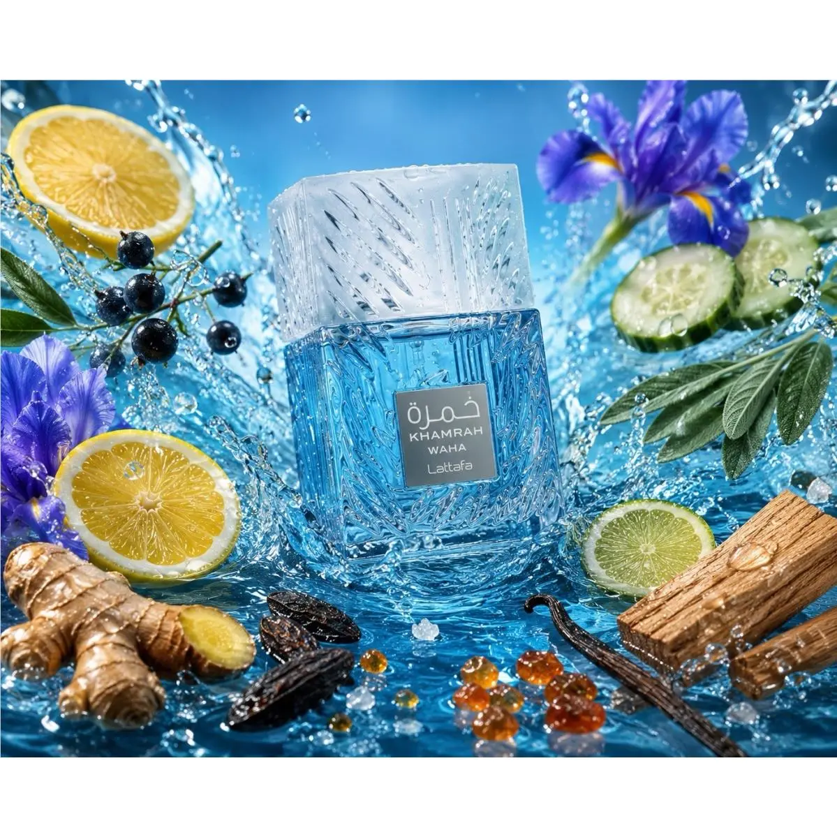 Lattafa Khamrah Waha Perfume 3.4oz 100ml Eau de Parfum Unisex