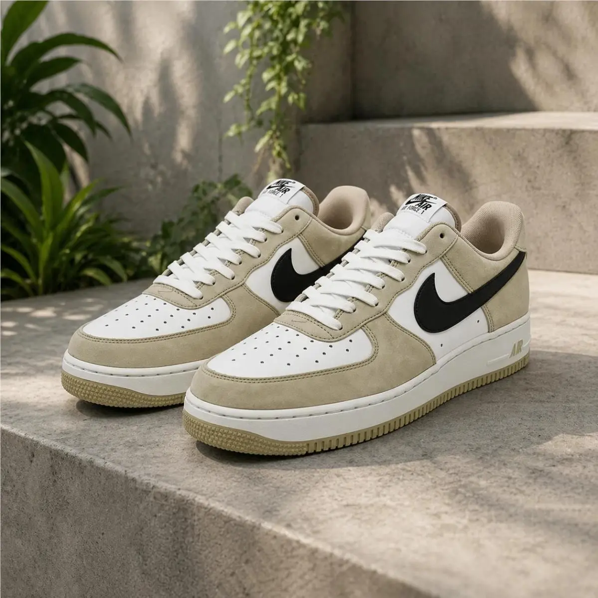 Nike Air Force 1 `07 Men`s Summit White Casual Shoes Sneaker IU7546-121