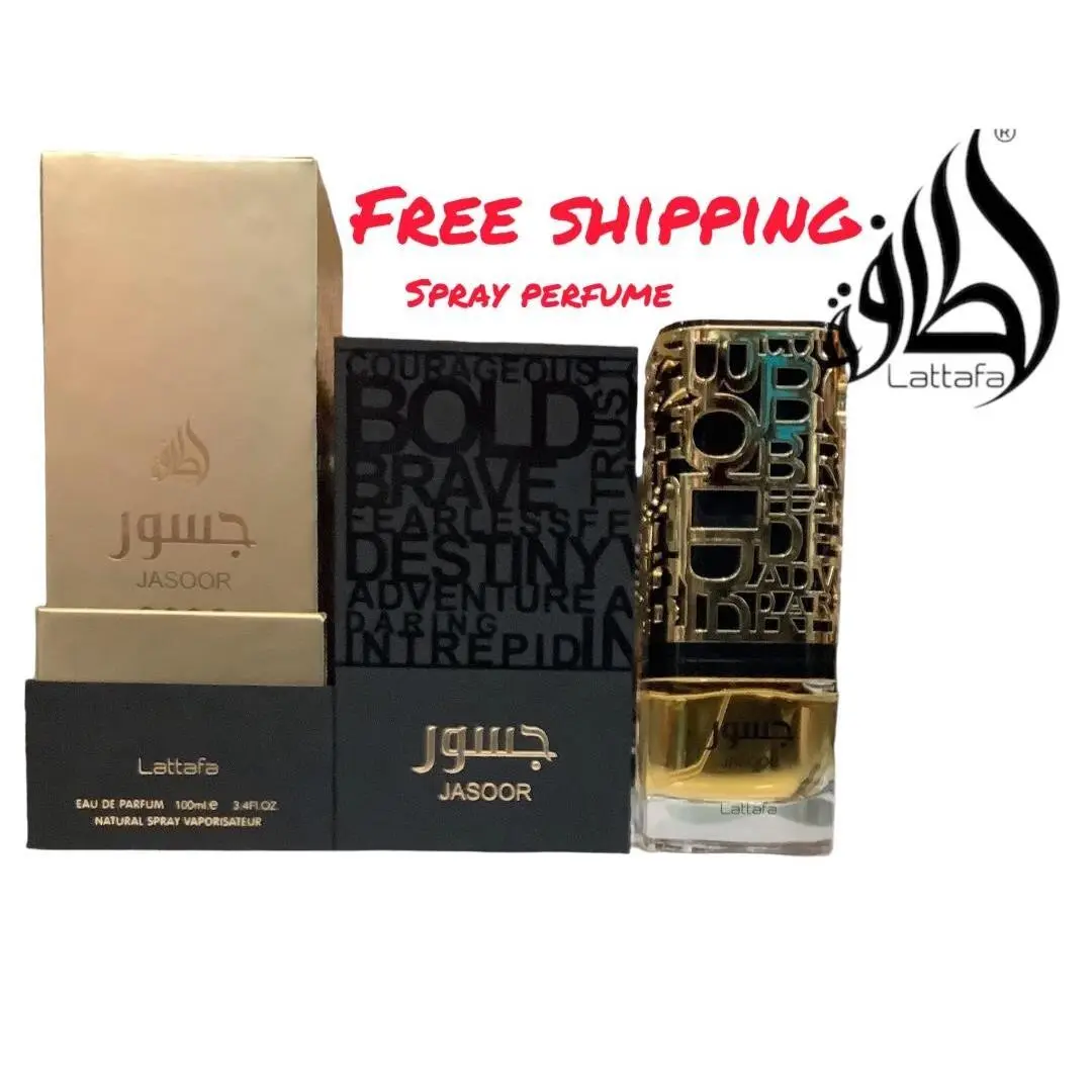 Jasoor Edp Spray Perfume For Men 100ml 3.4 Fl. OZ by Lattafa