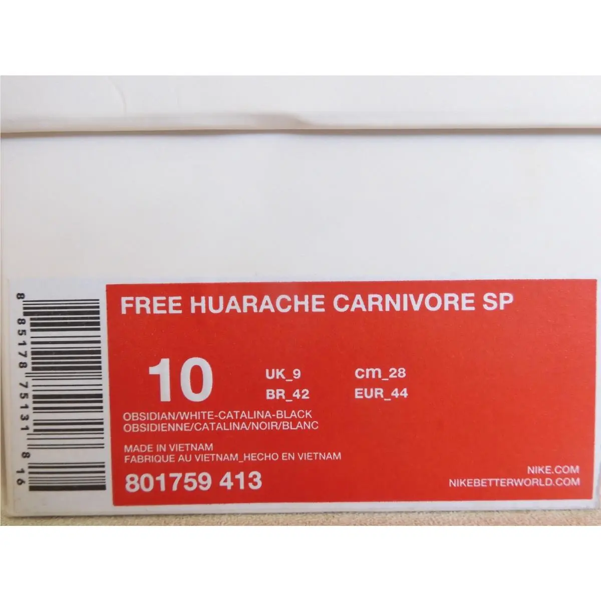 Nike shoes - Nike Free Huarache - Free Huarache - 801759-413 - Blue 28