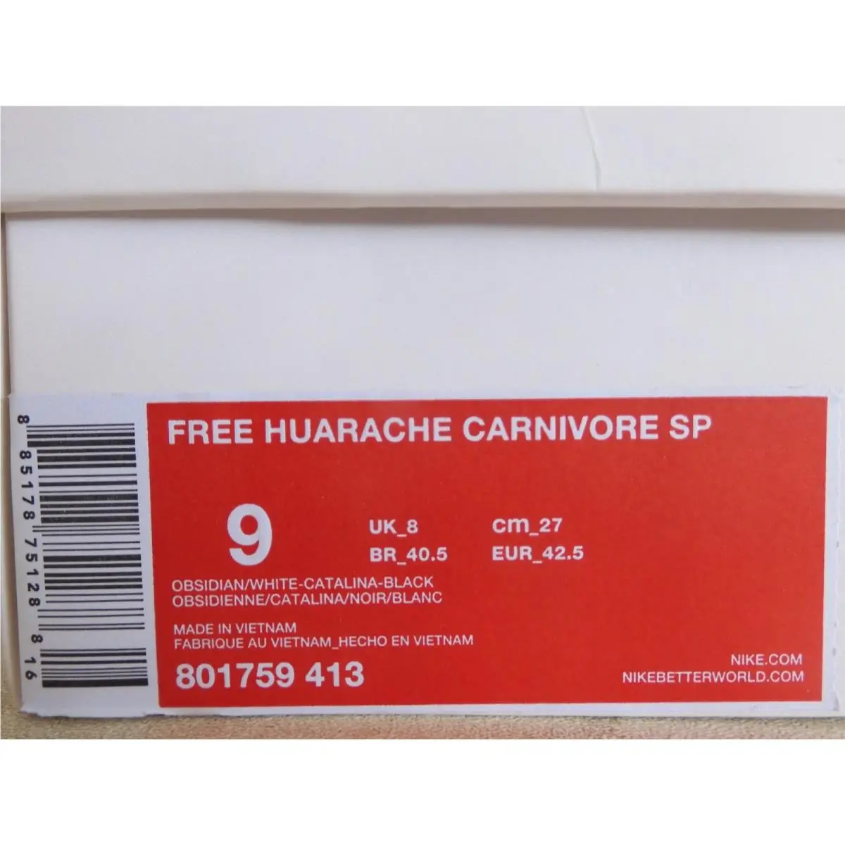 Nike shoes - Nike Free Huarache - Free Huarache - 801759-413 - Blue 8
