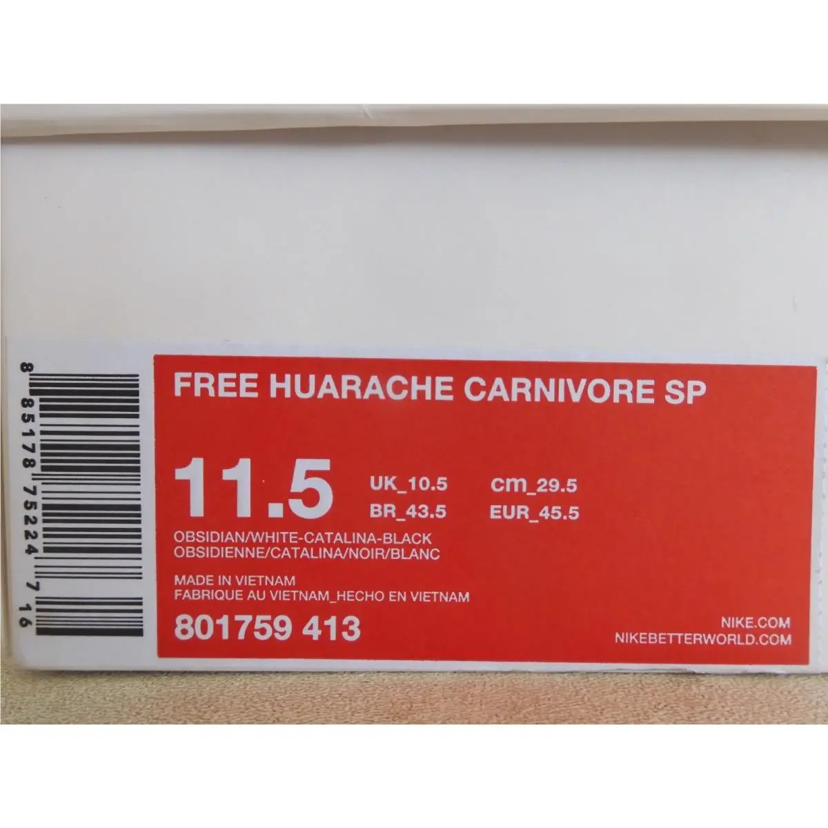 Nike shoes - Nike Free Huarache - Free Huarache - 801759-413 - Blue 57
