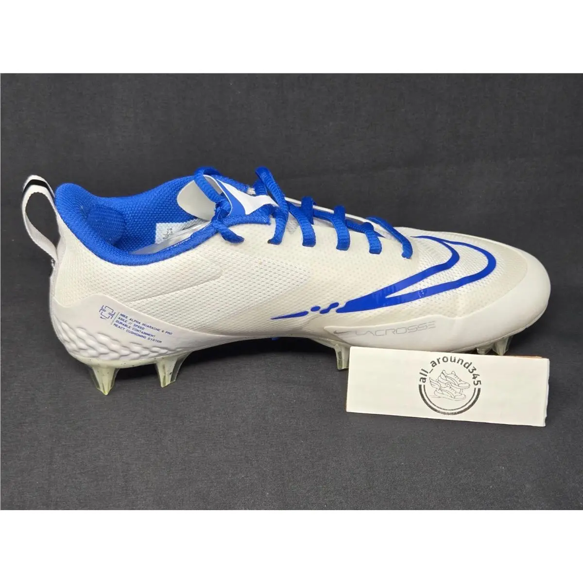 Nike shoes - Nike Alpha Huarache 8 Pro - CW4828-100 - White 3