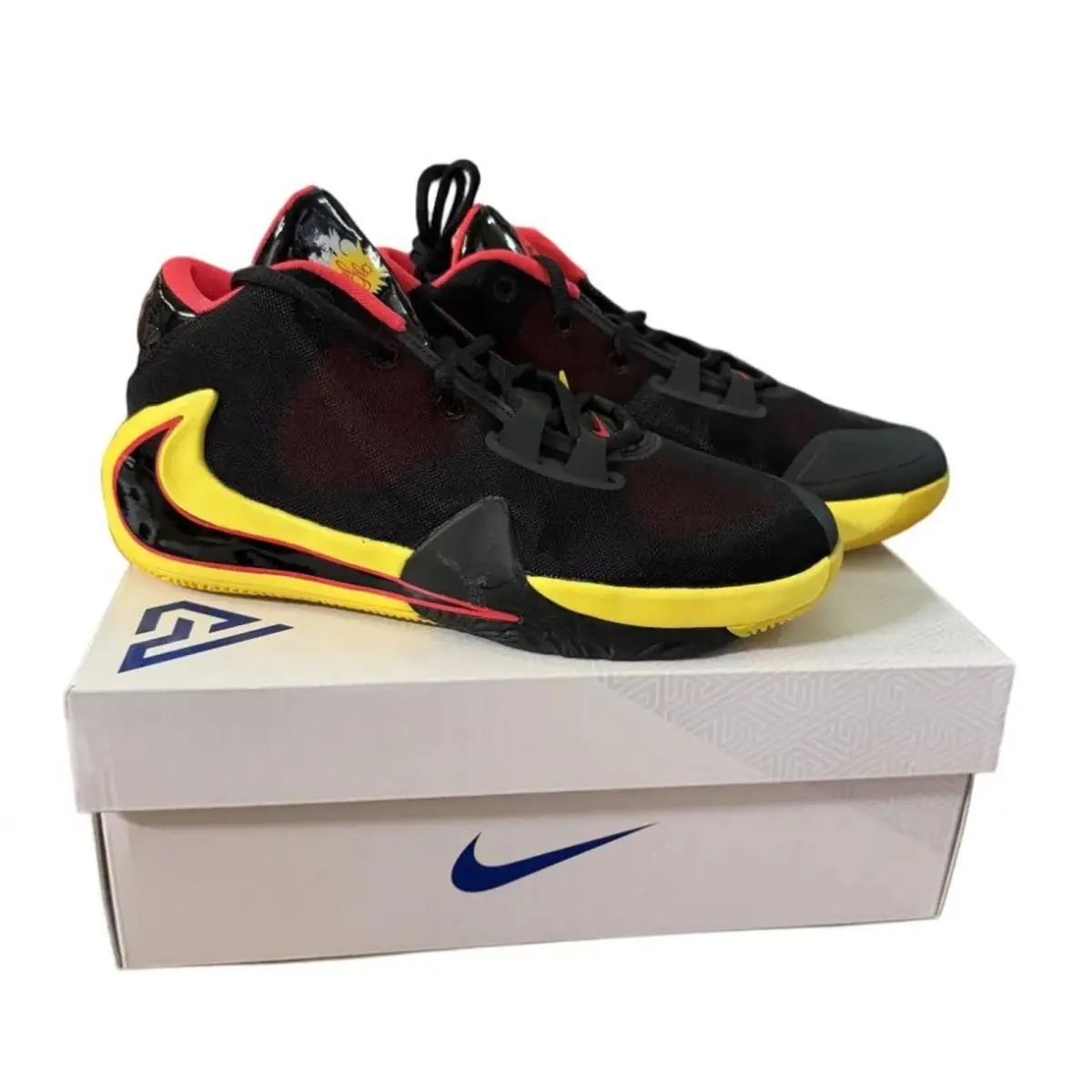 Nike shoes - BQ5633 003 - BQ5633 003 - Black/Black-Red Orbit 4