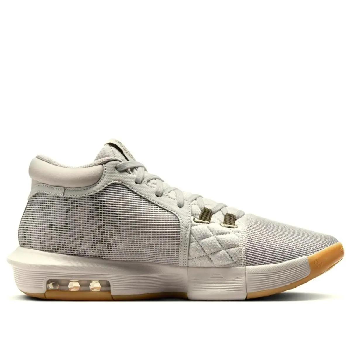Nike shoes - Nike LeBron Witness - LeBron Witness - FB2239-003 - Lit Iron Ore/Medium Olive Sail, way: Light Bone Gum 1