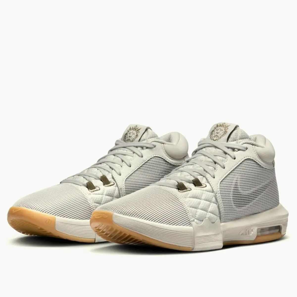 Nike Lebron Witness 8 Iron Oreo/olive Sail FB2239-003 Men`s Multisize Sneakers
