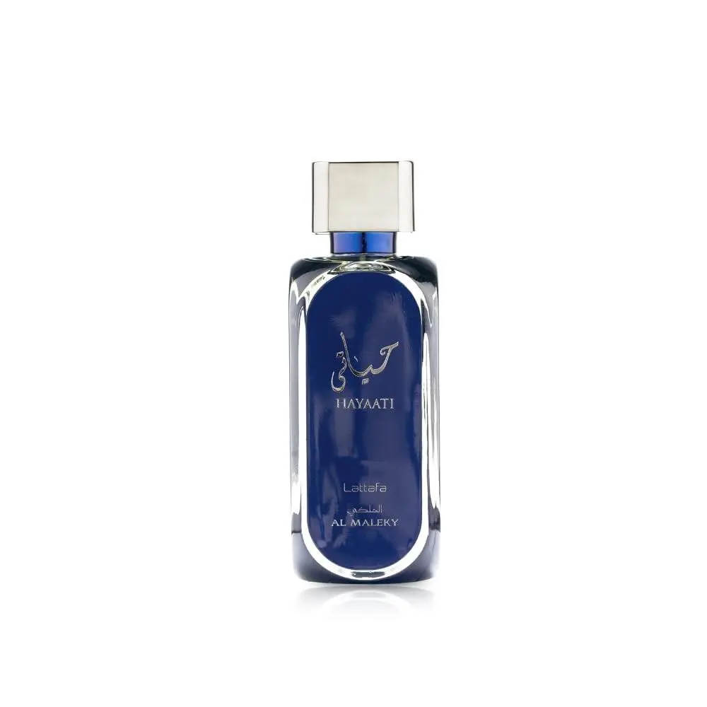 Lattafa Hayaati Al Maleky Eau de Parfum Spray For Men 3.4 Oz Ounce