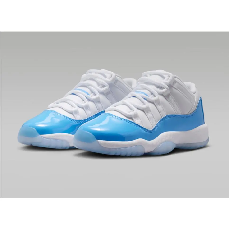 Nike Air Jordan 11 Retro Low GS Women`s Blue White Sports Sneaker FV5121-100